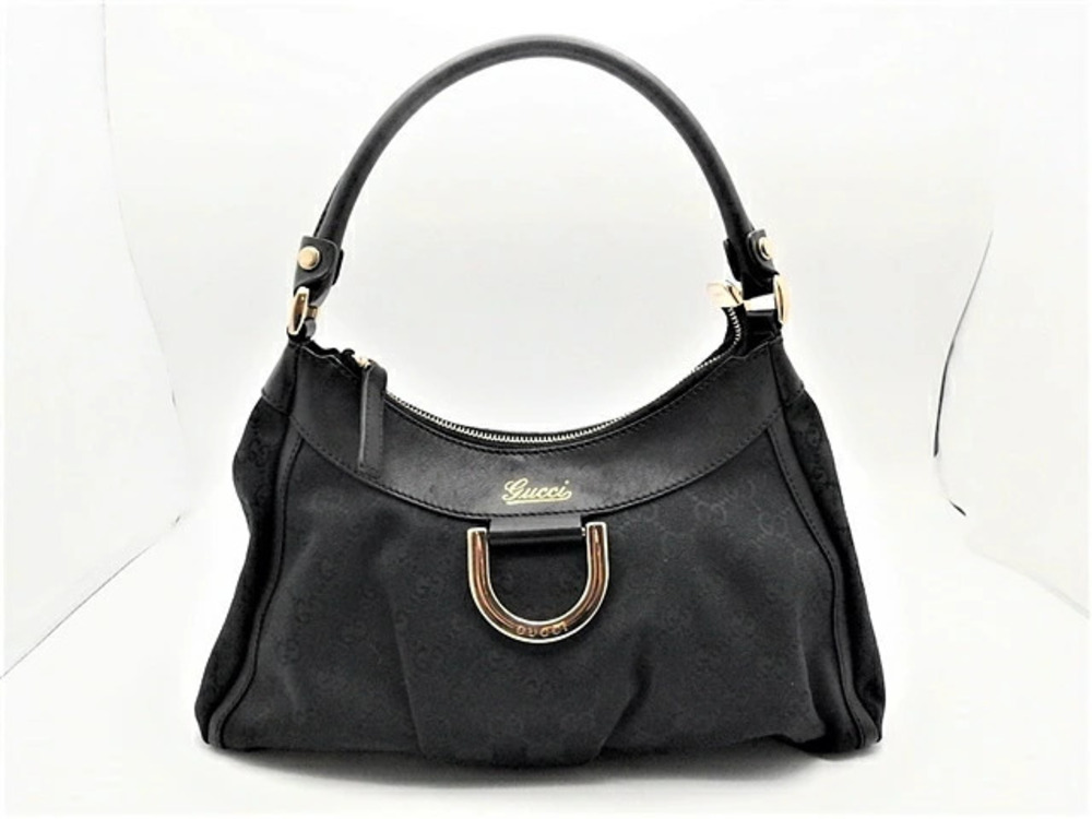 Gucci shoulder bag GG motif black